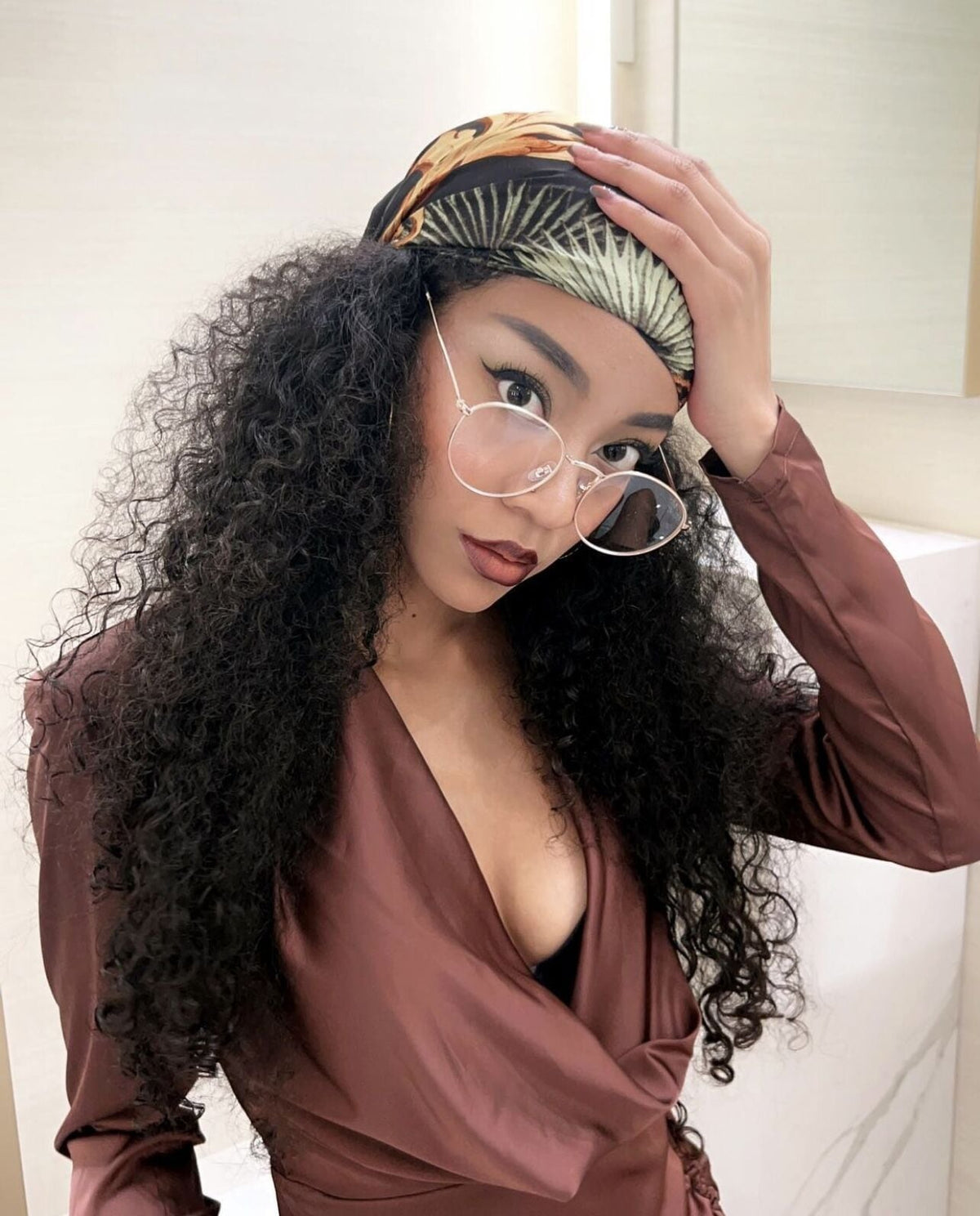 round metal sunglasses -53mm-