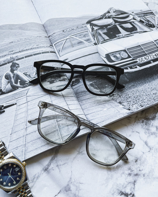 〜新作〜【2COLOR】SQUARE FRAME CLEAR SUNGLASSES