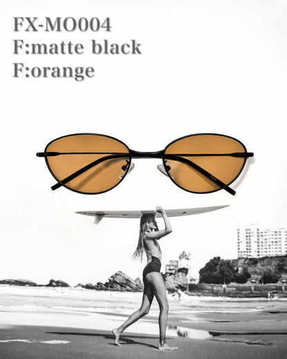 metal oval sunglasses