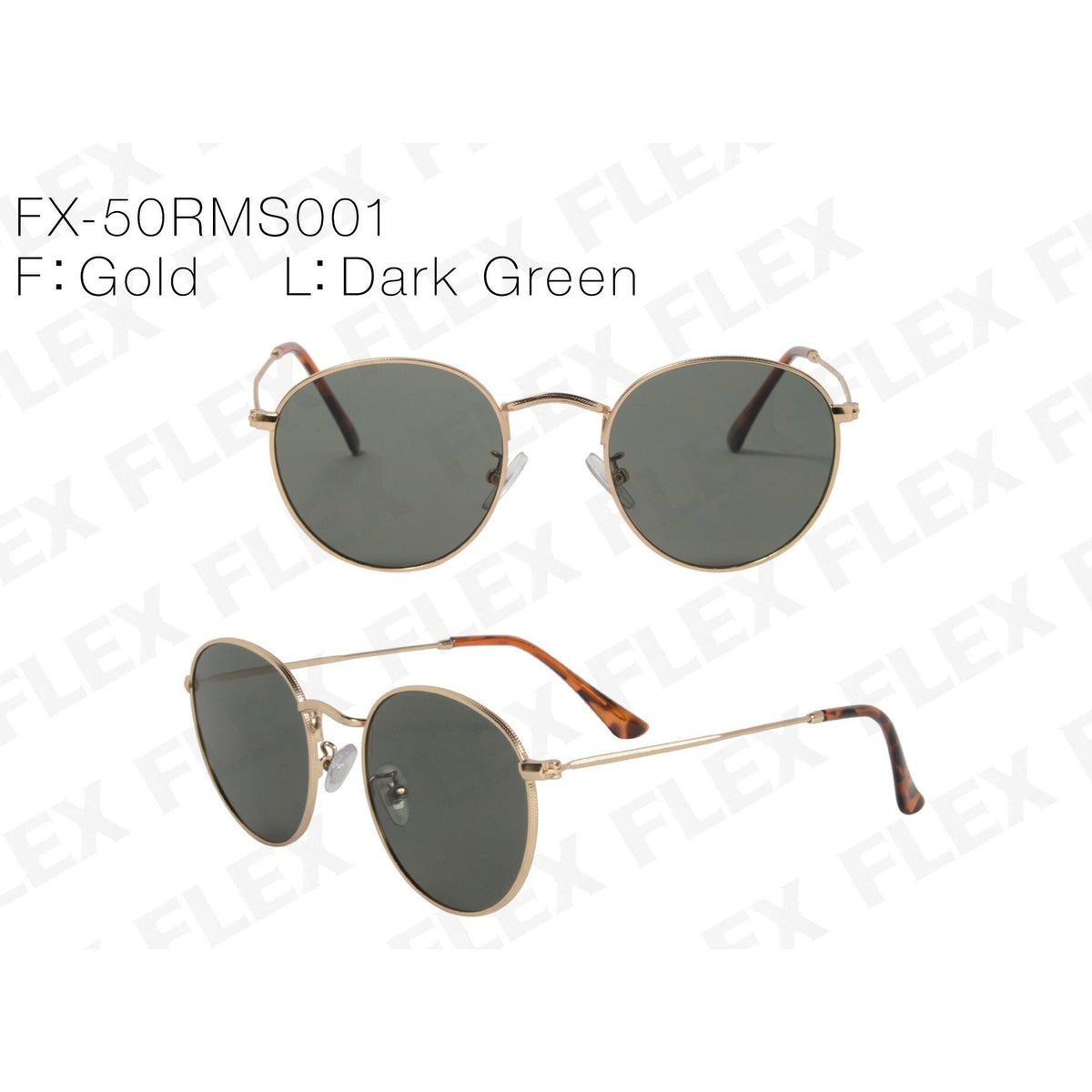round metal sunglasses -50mm-