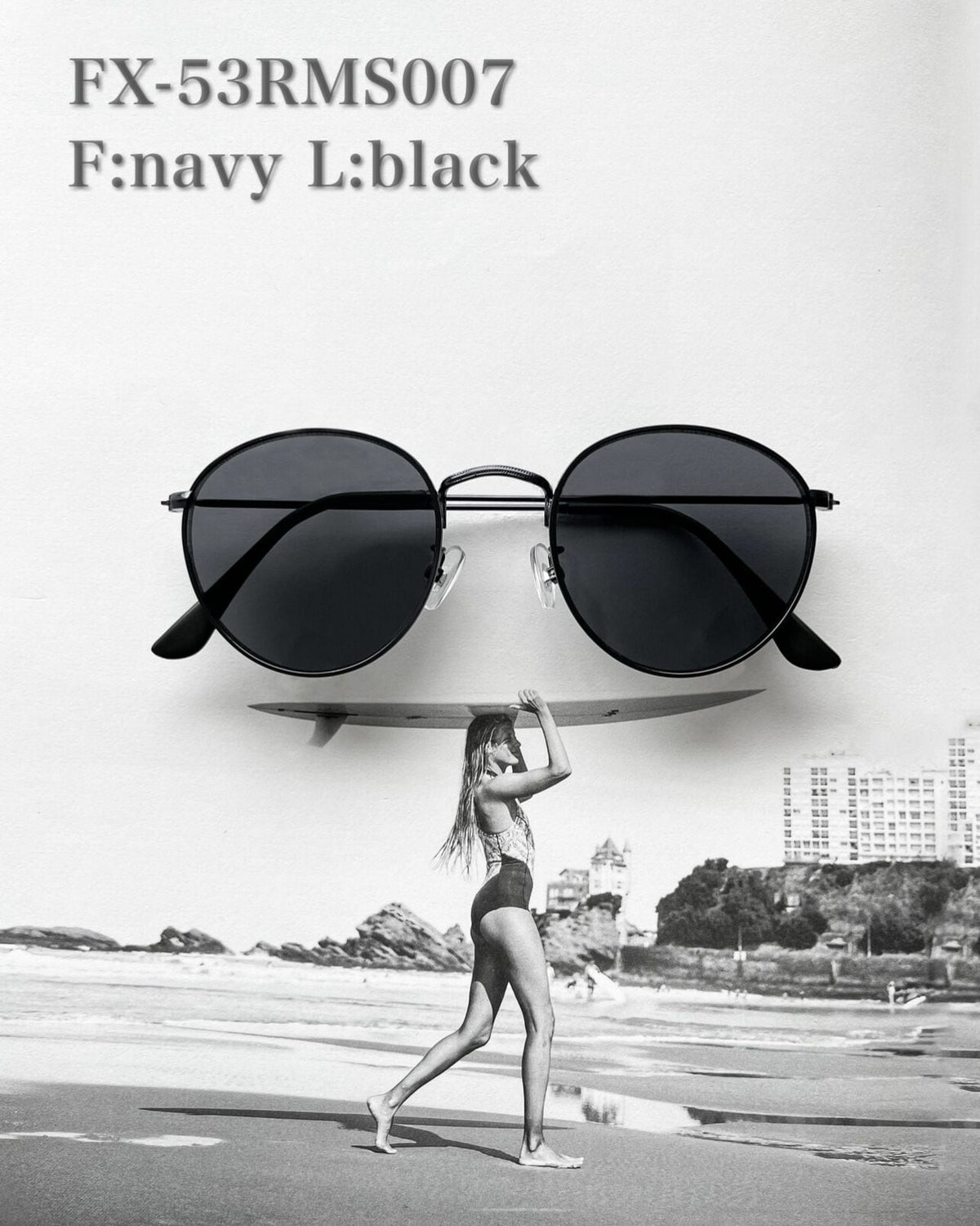 round metal sunglasses -53mm-