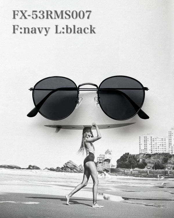 round metal sunglasses -53mm-