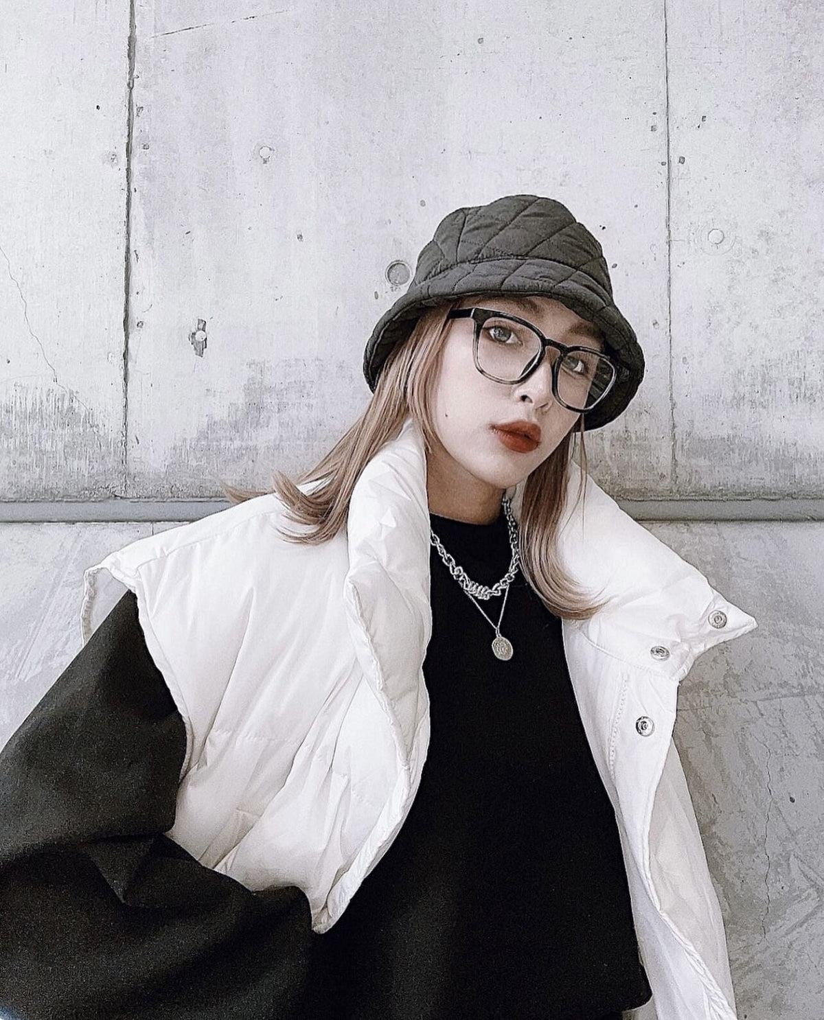 square frame clear sunglasses