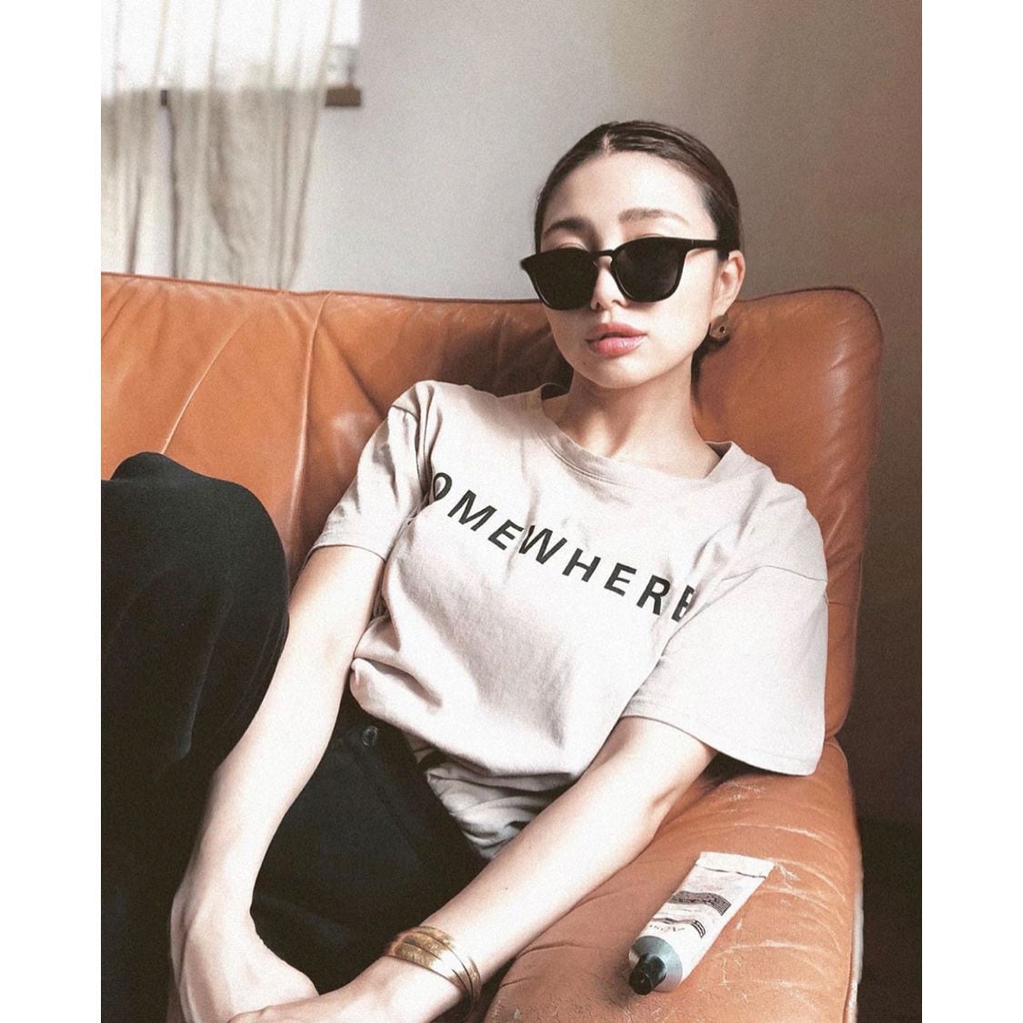 square frame sunglasses