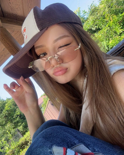 frameres square sunglasses