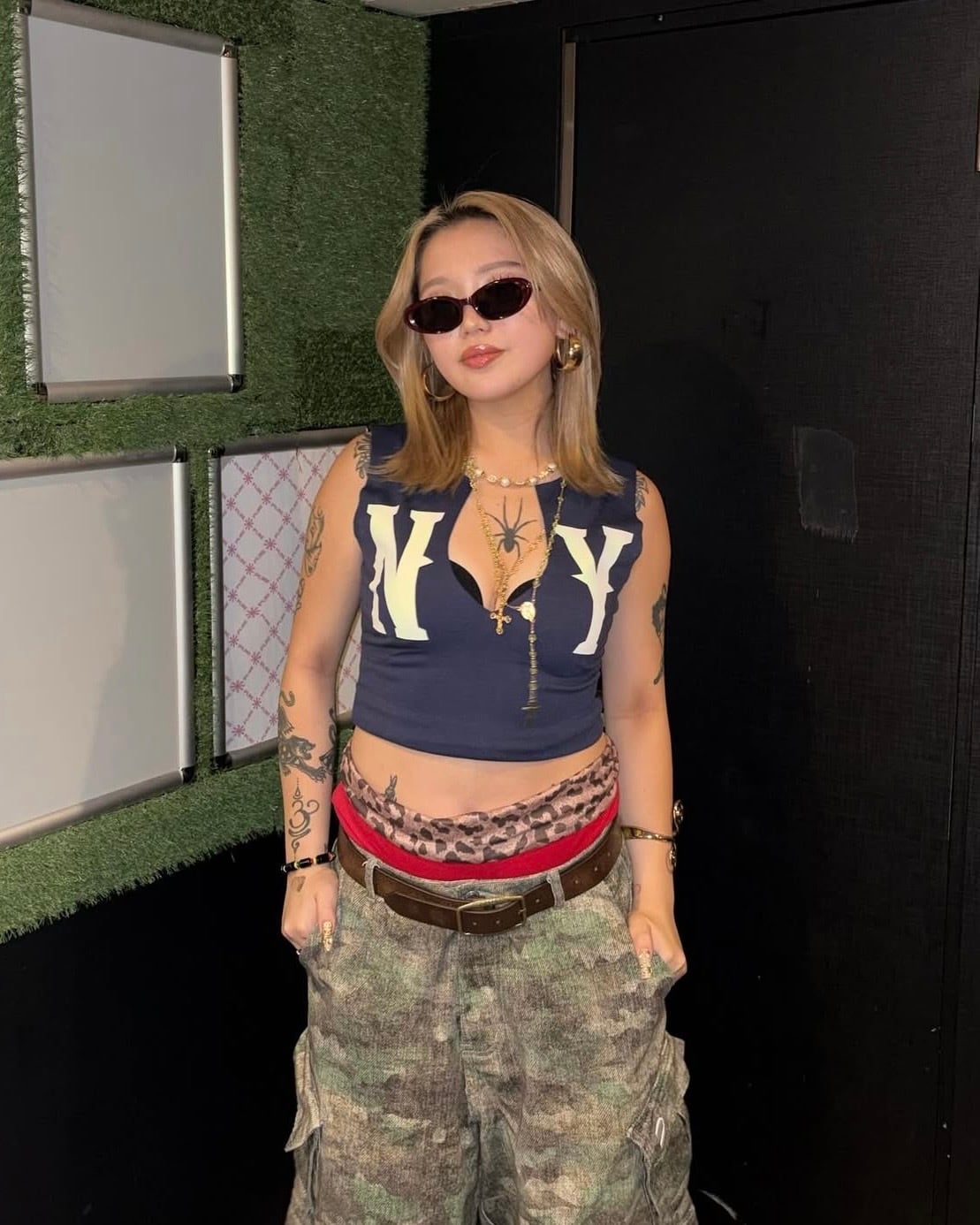 slim oval sunglasses