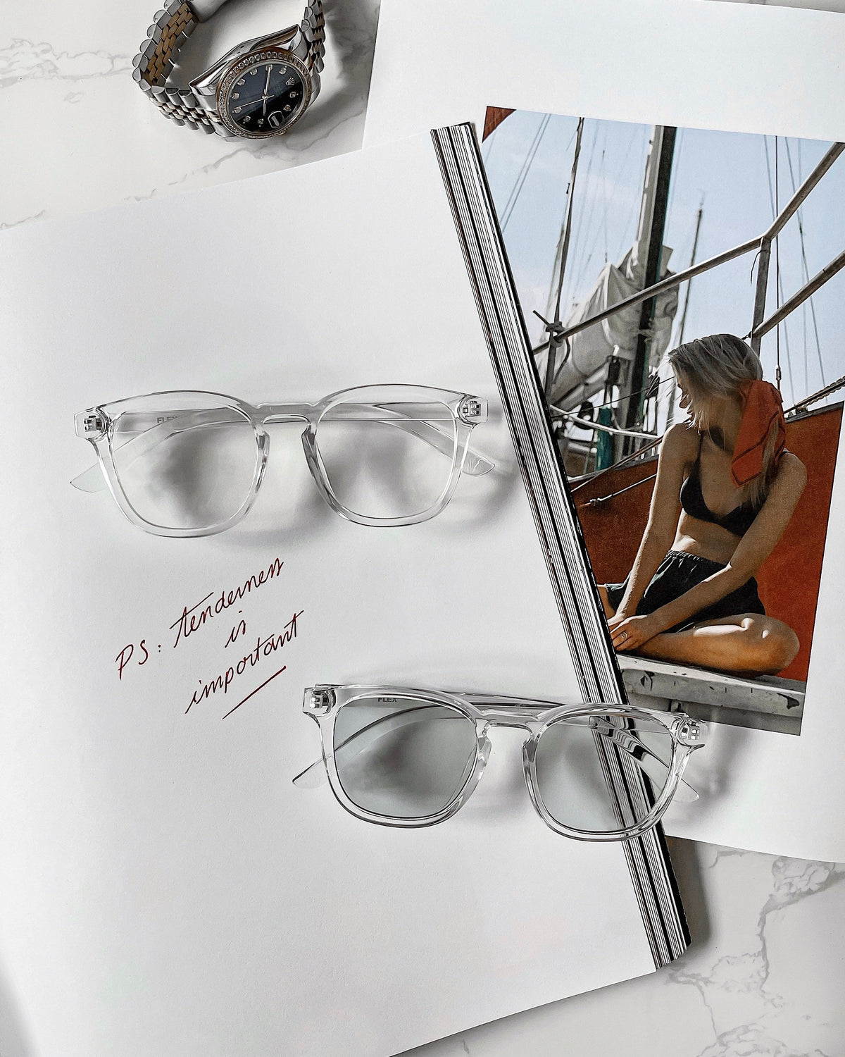 square frame sunglasses