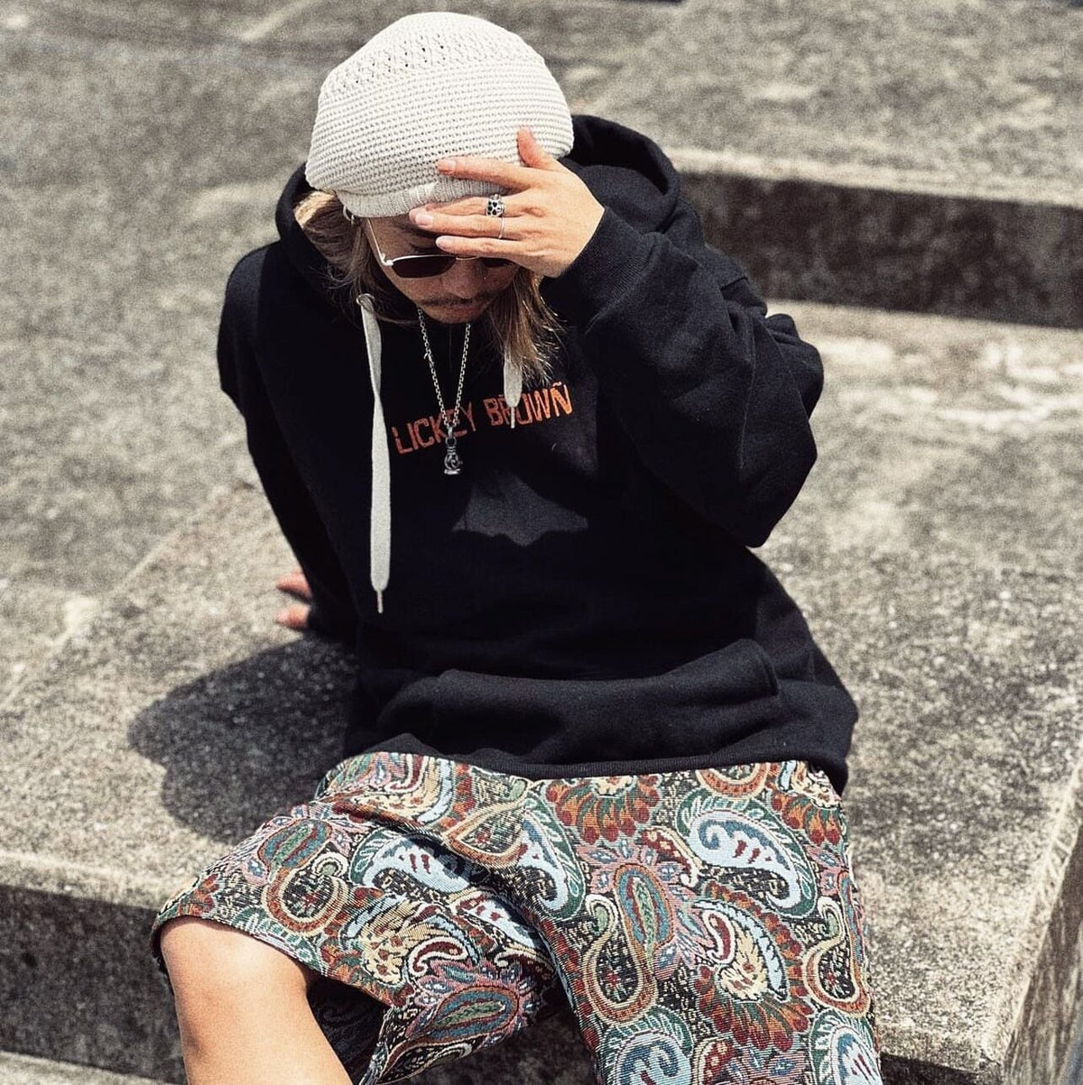 Jacquard shorts ジャガードショーツ