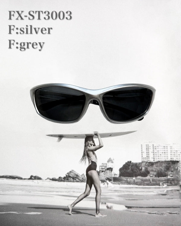 sports type frame sunglasses