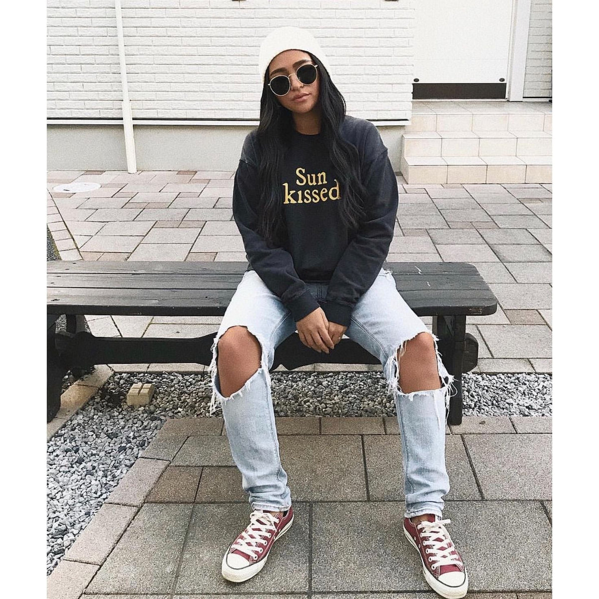 round metal sunglasses -53mm-