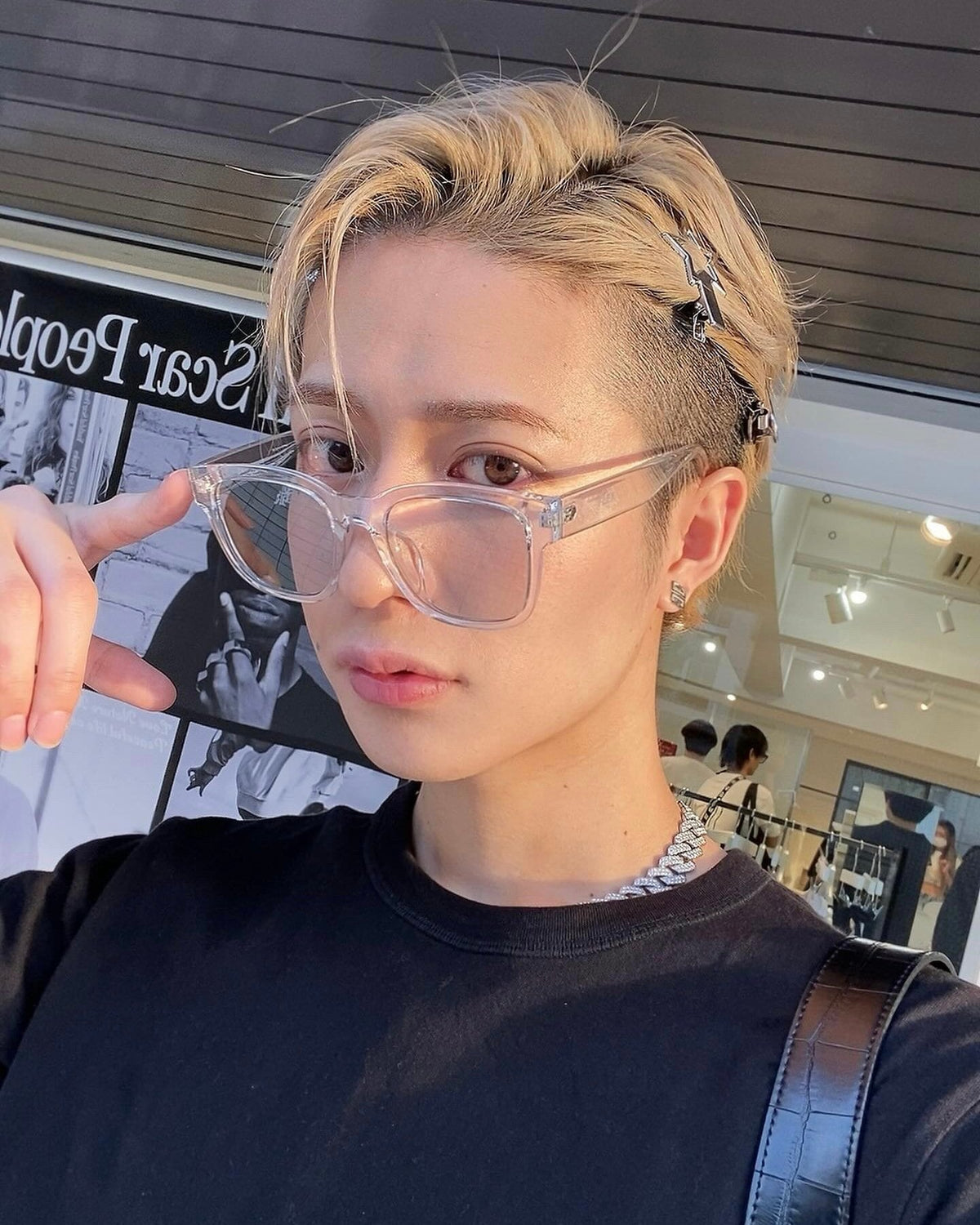 square wide sunglasses