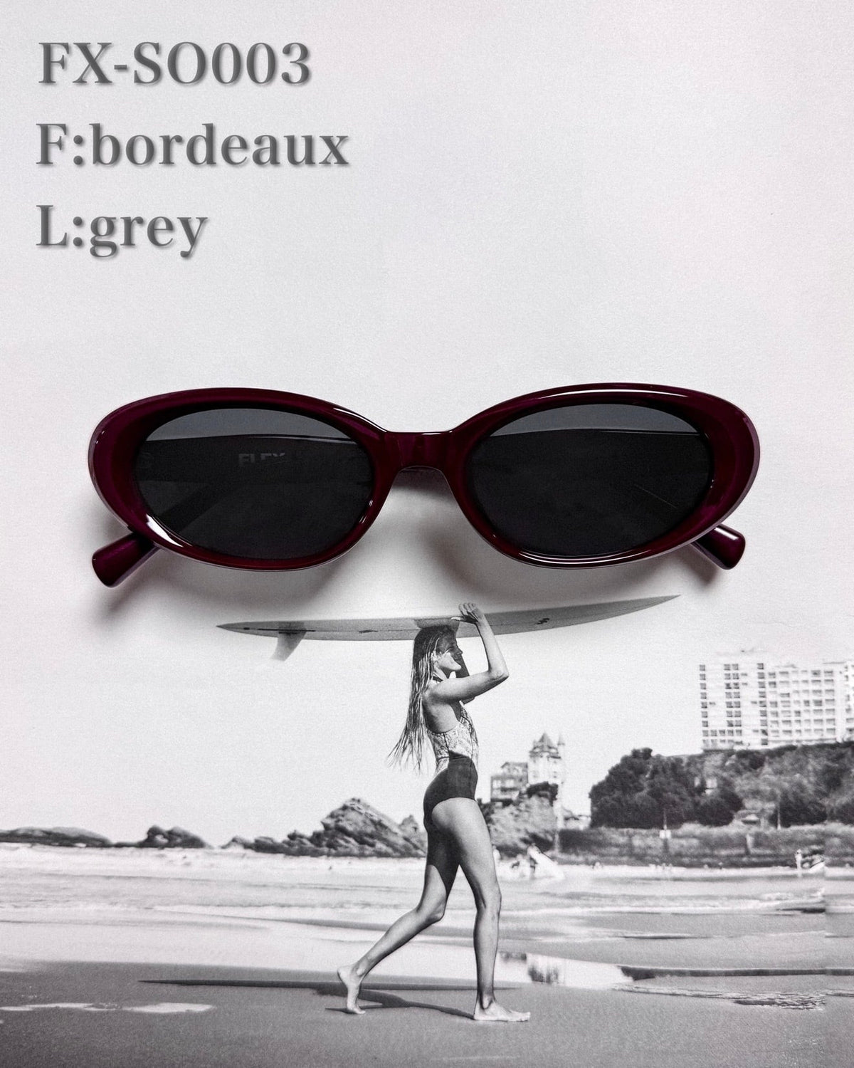 slim oval sunglasses