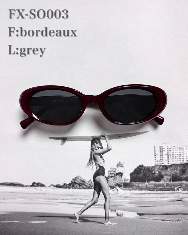slim oval sunglasses