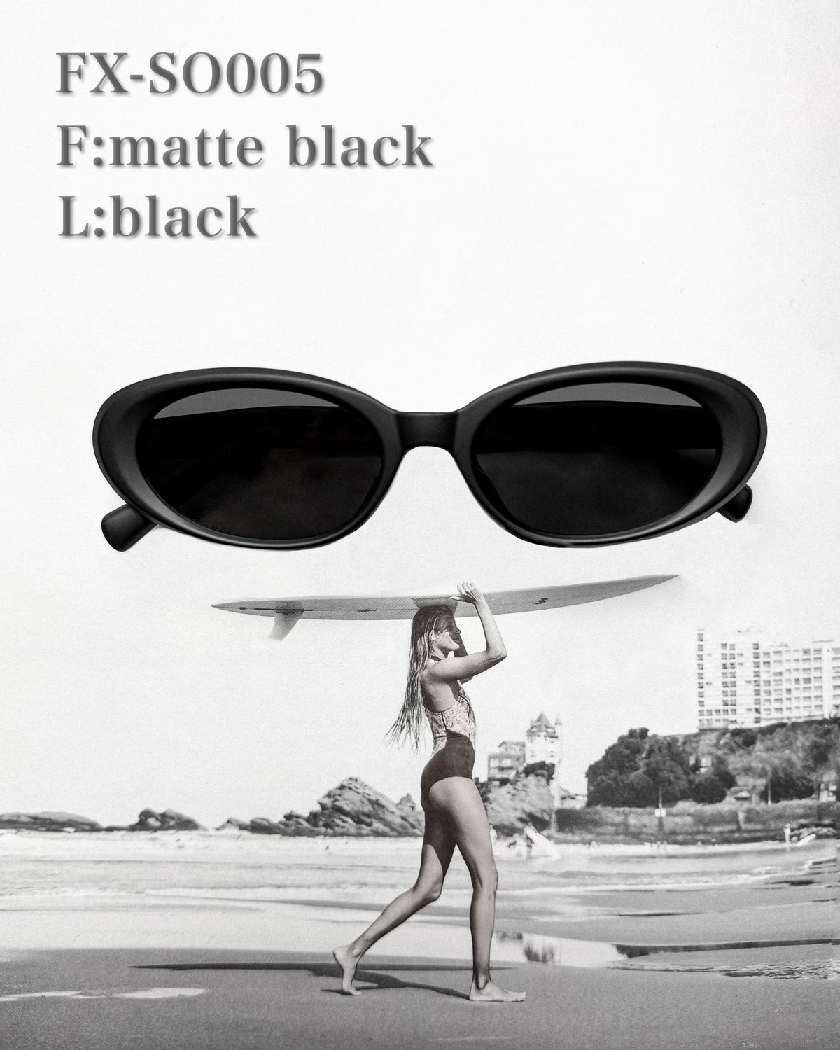 slim oval sunglasses