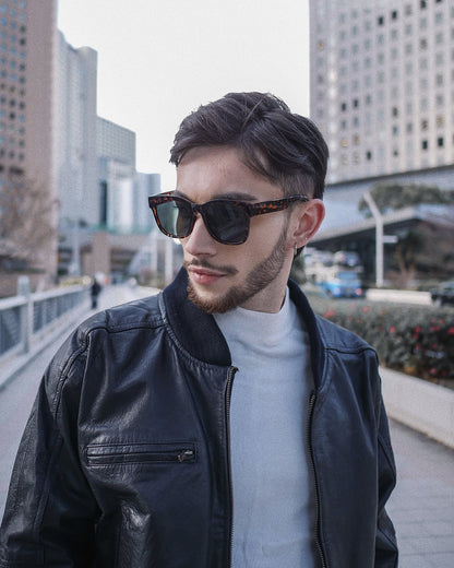 square wide sunglasses
