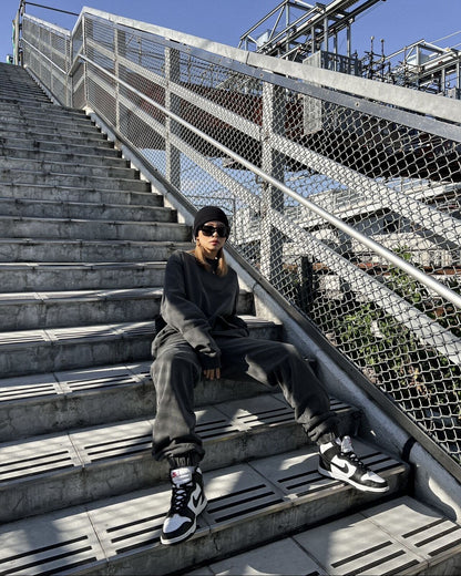 Heavy weight pigment sweat pants