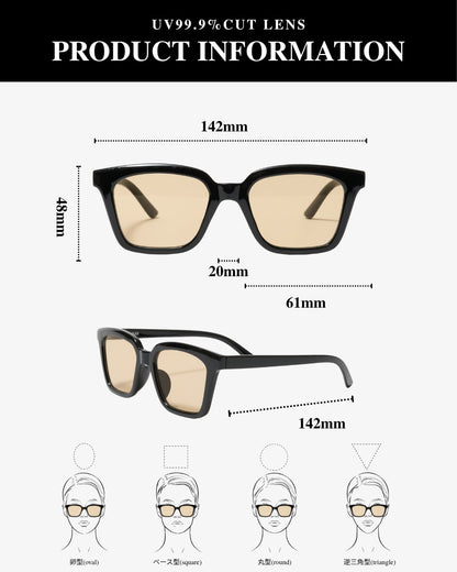 square frame 2 sunglasses