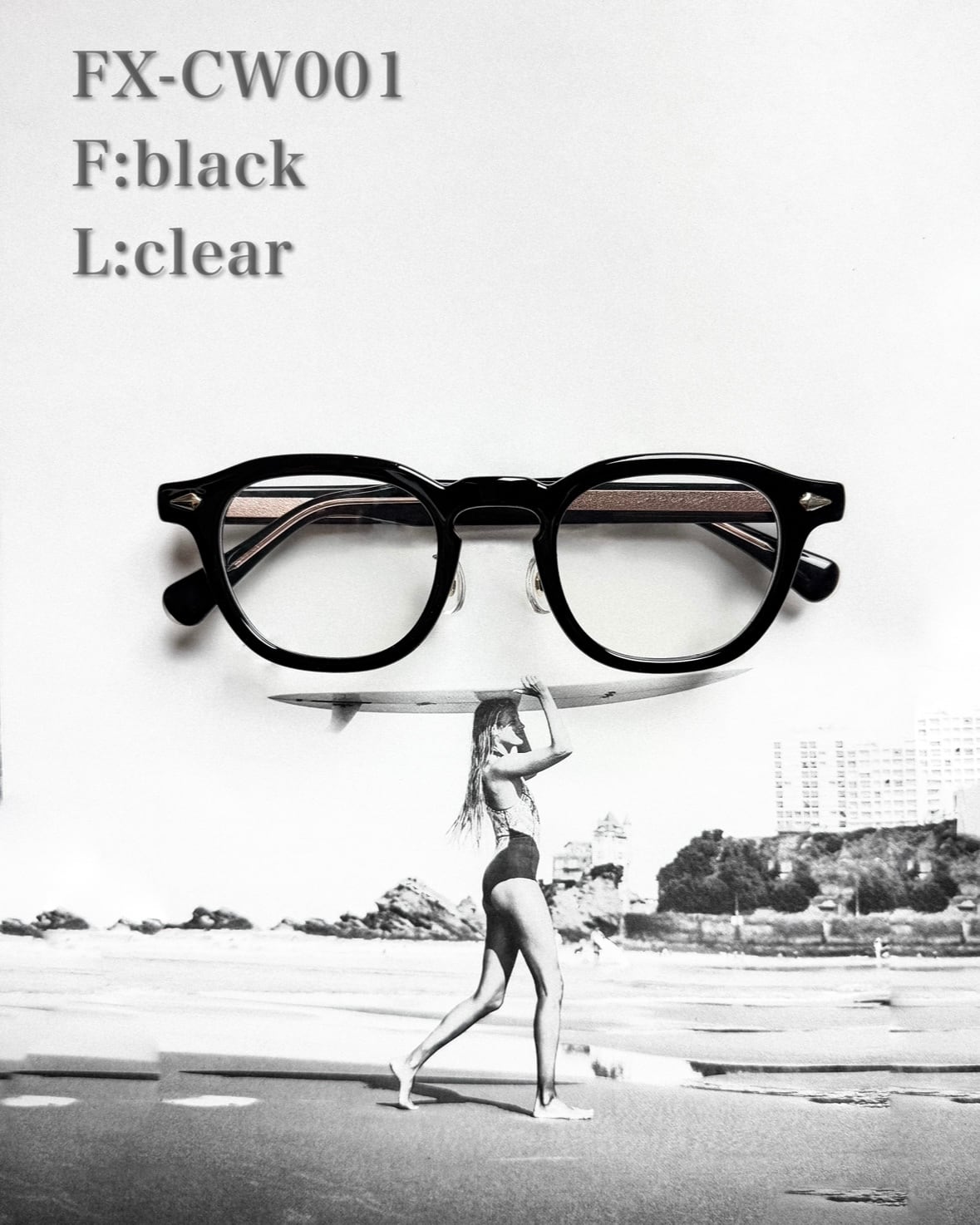 classic wellington clear sunglasses