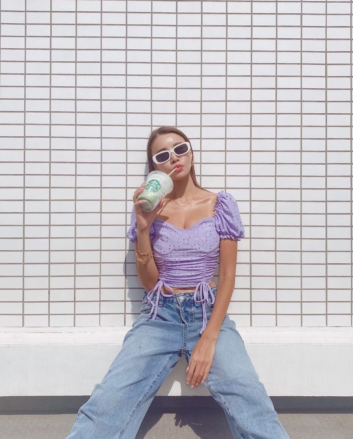 slim square sunglasses