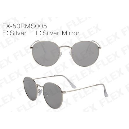 round metal sunglasses -50mm-