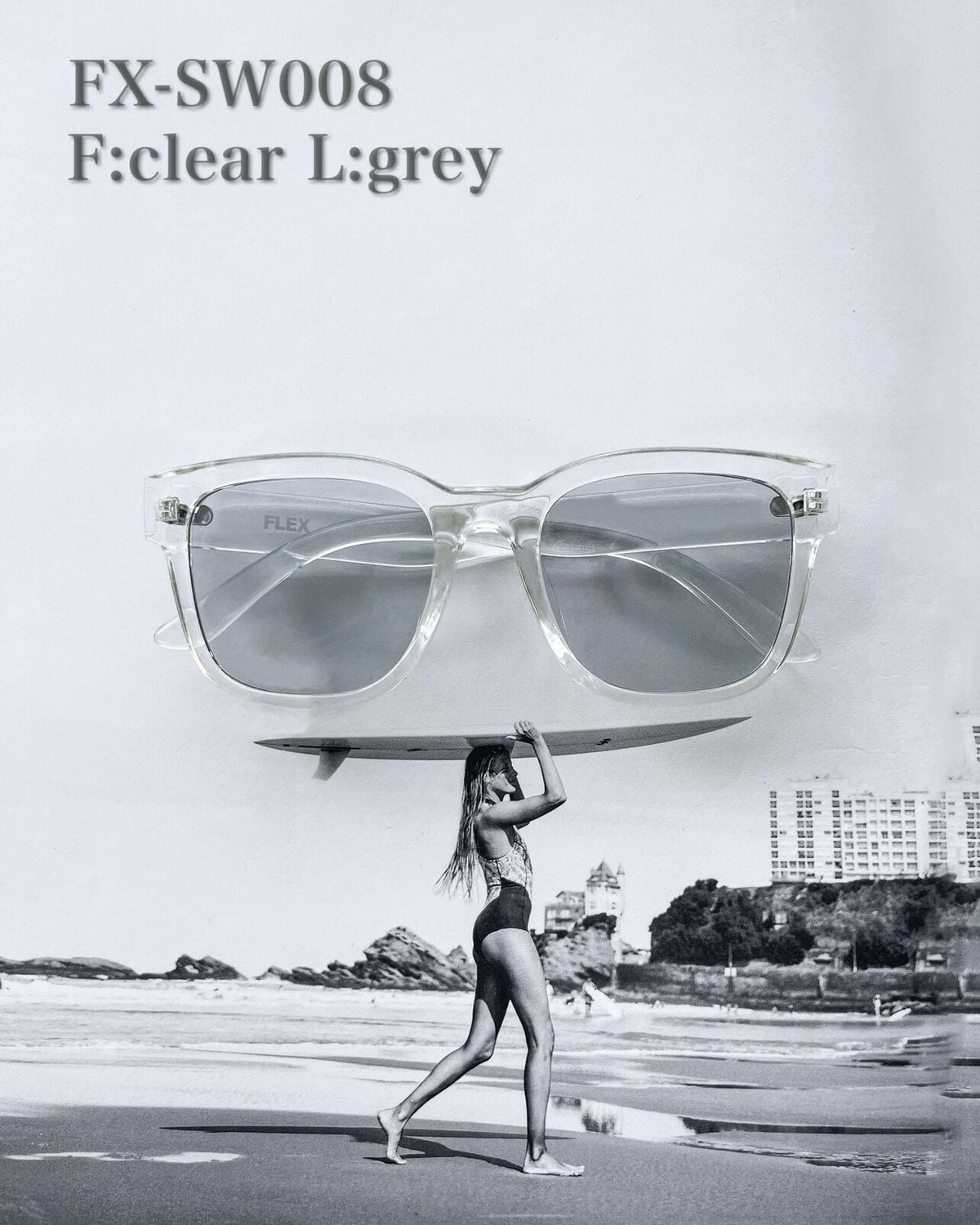 square wide sunglasses