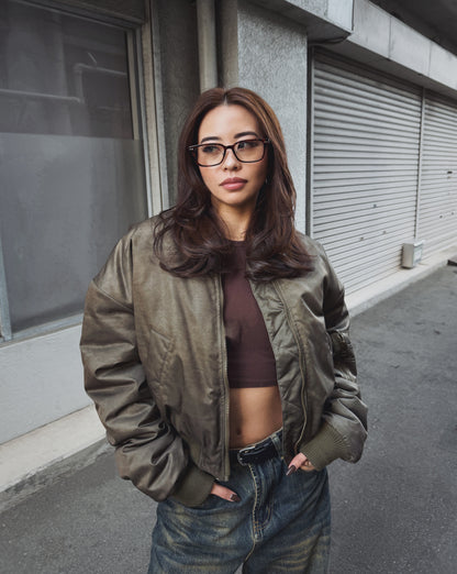 slim square clear sunglasses