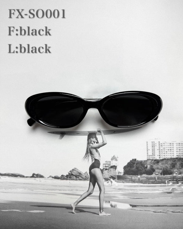 slim oval sunglasses