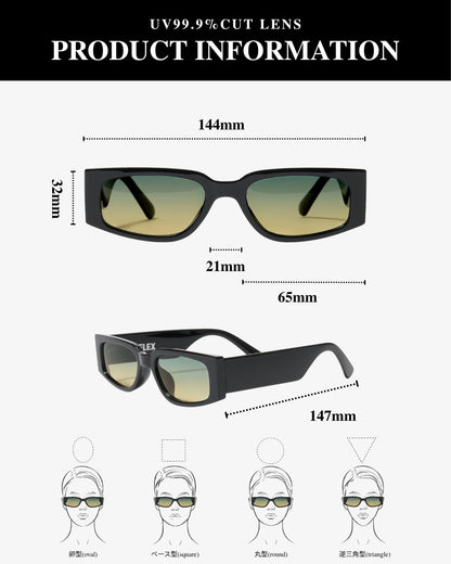 slim square 2 sunglasses