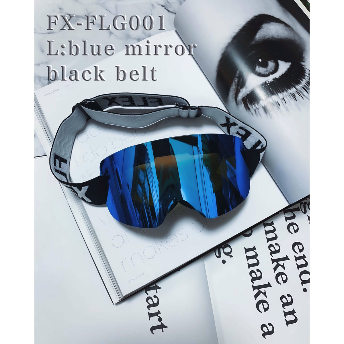 Frameless goggles