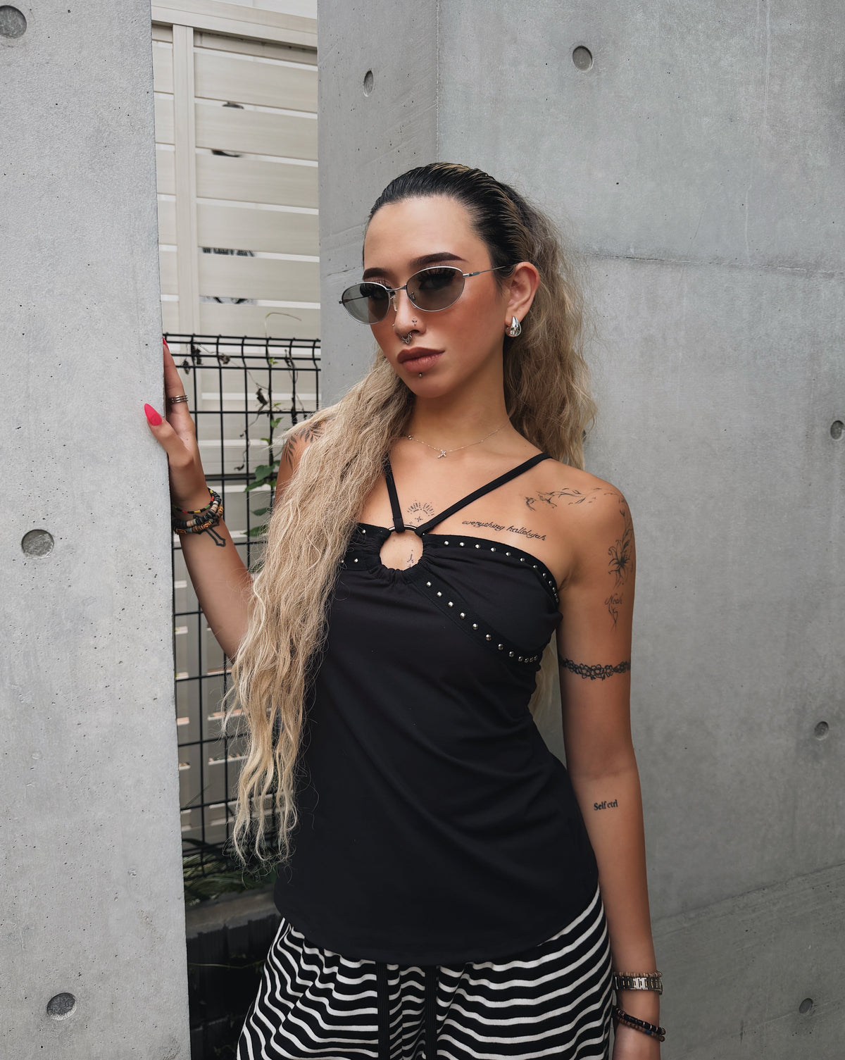 metal oval sunglasses