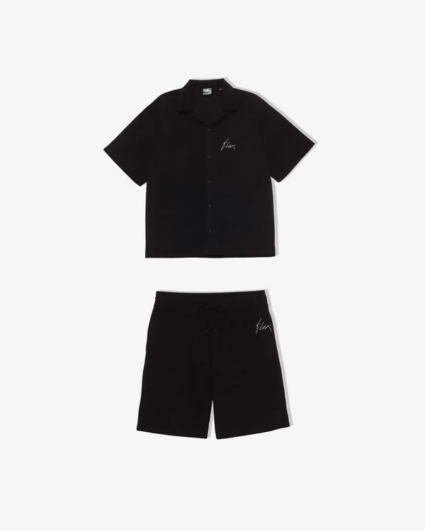 Open collared pile set up オープンカラーパイルセットアップ
