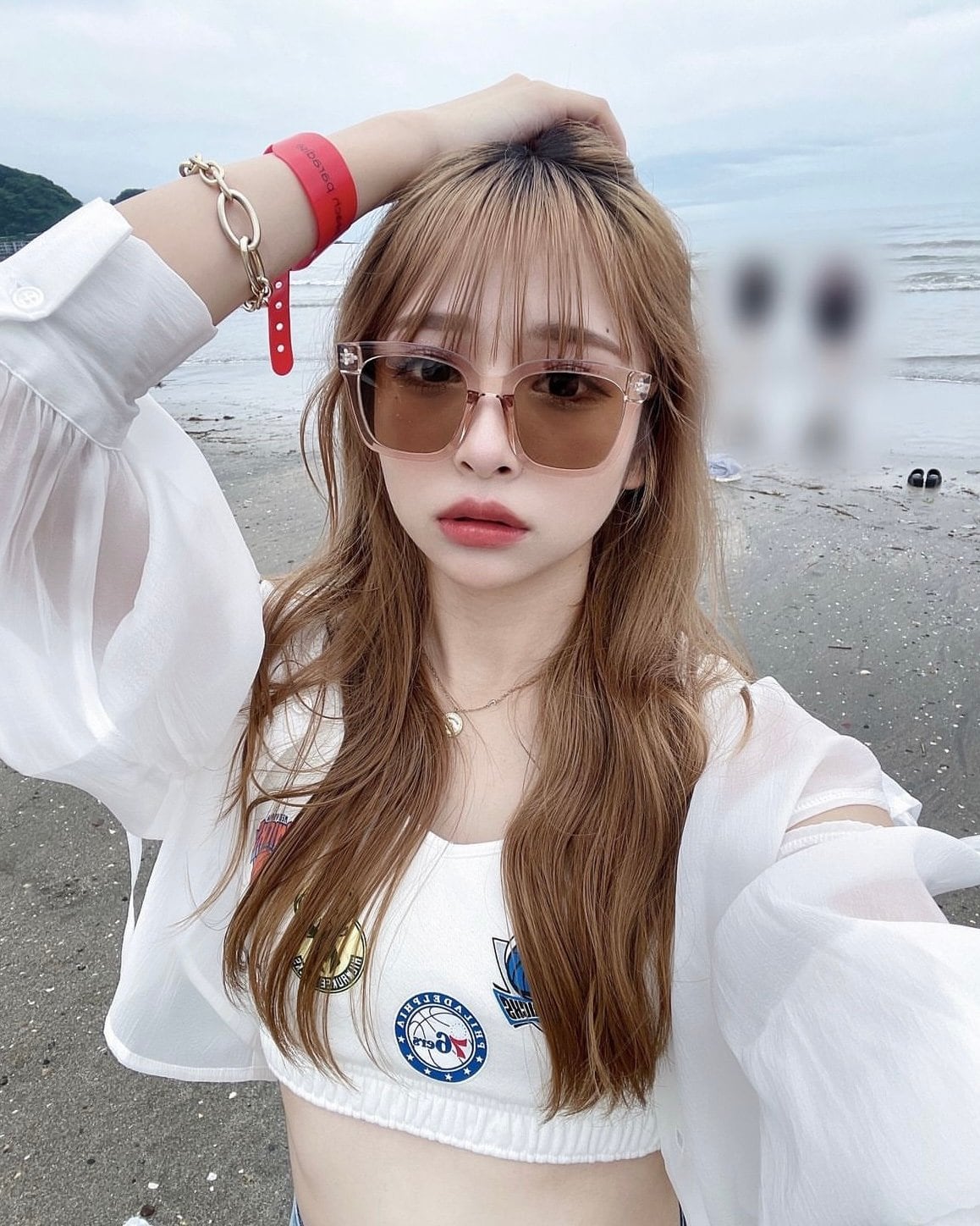 調光・偏光レンズ搭載 square wide 2 sunglasses
