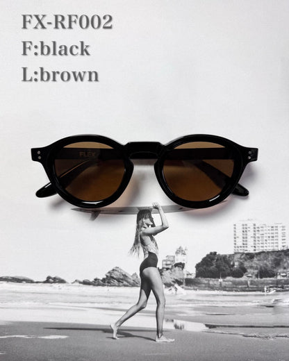 round frame sunglasses