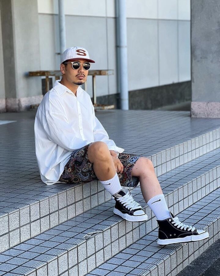 Jacquard shorts ジャガードショーツ