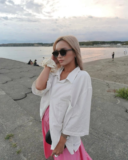round frame sunglasses
