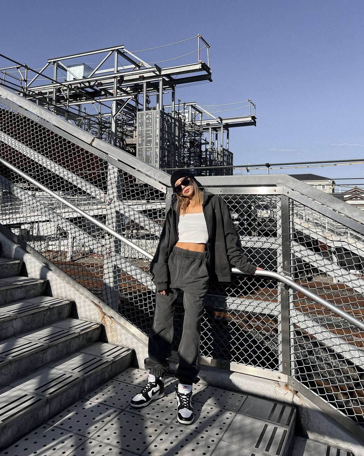 Heavy weight pigment sweat pants