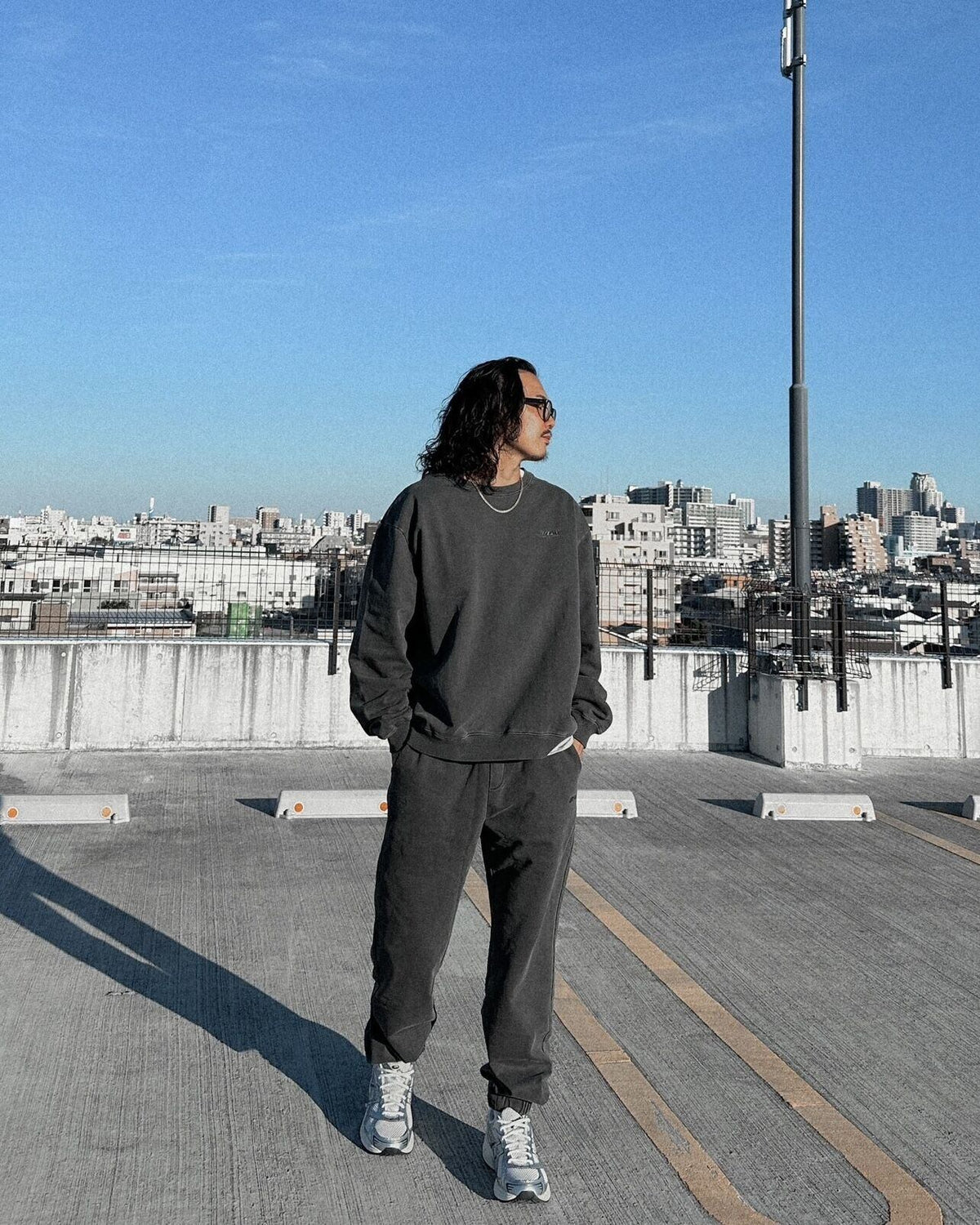 Heavy weight pigment sweat pants