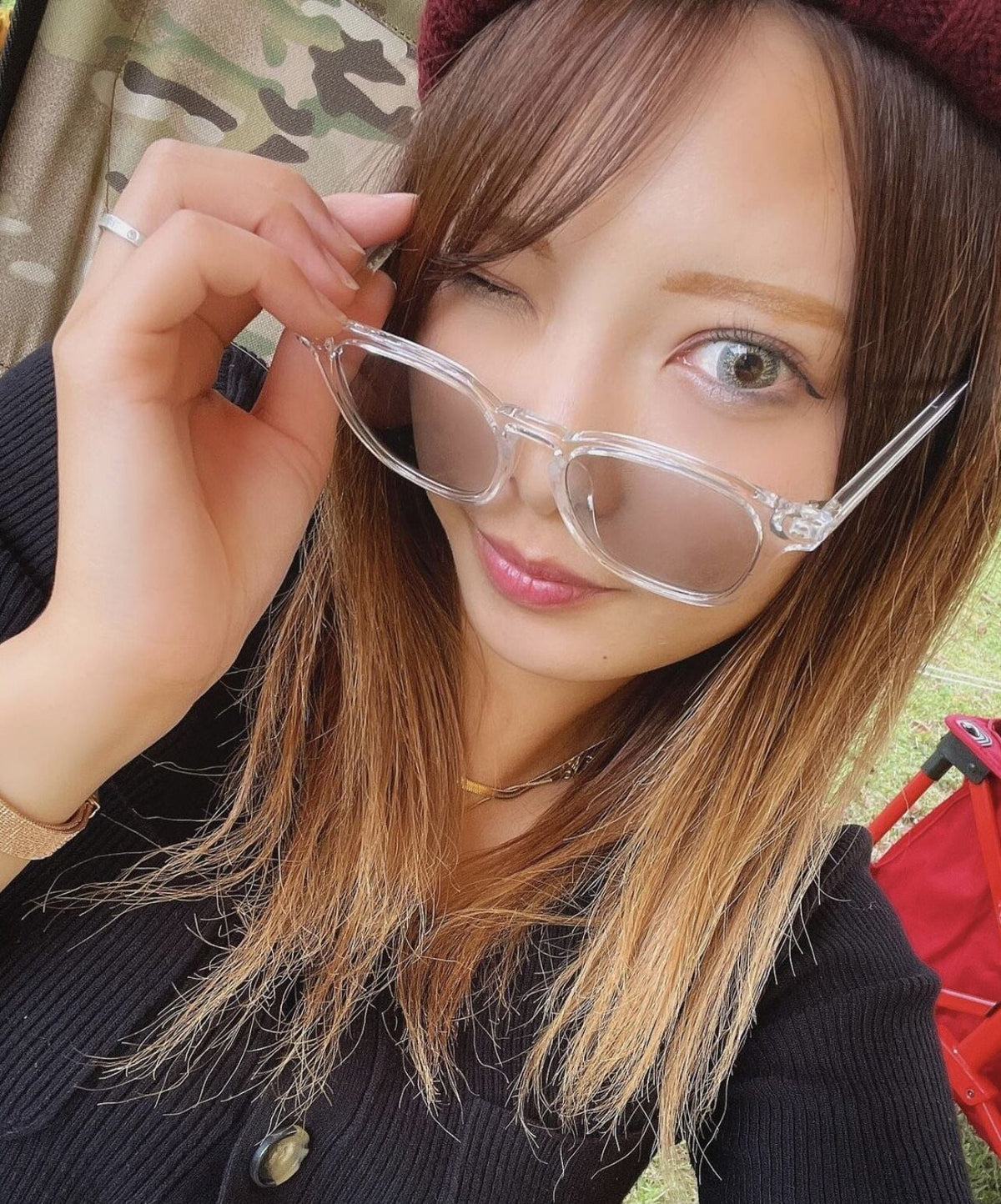square frame sunglasses