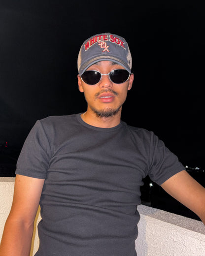 metal oval sunglasses