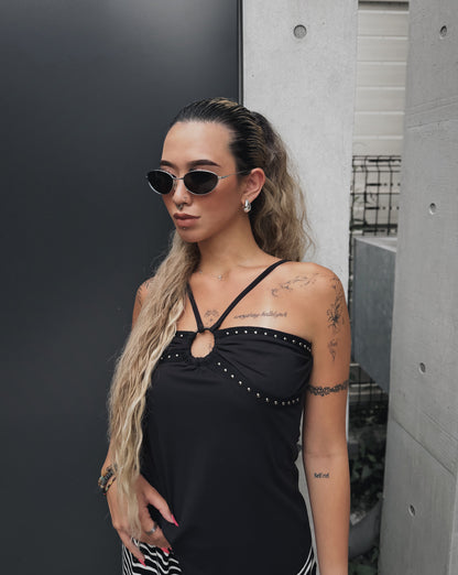 metal oval sunglasses