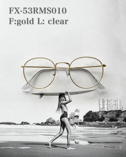 round metal sunglasses -53mm-