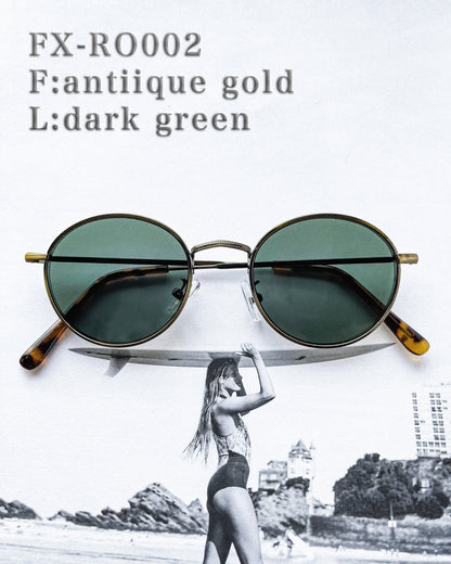 round oval sunglasses