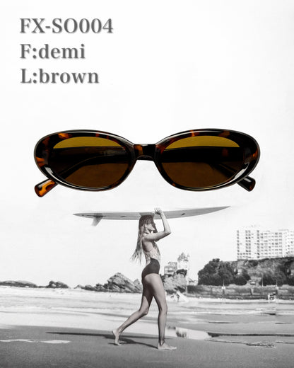 slim oval sunglasses
