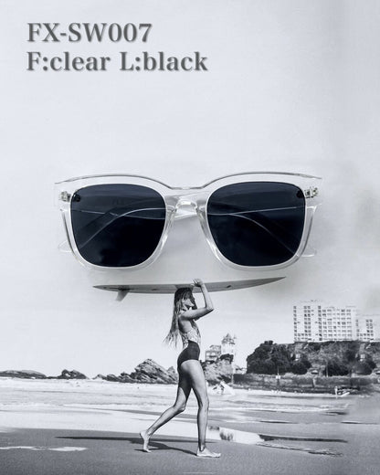 square wide sunglasses