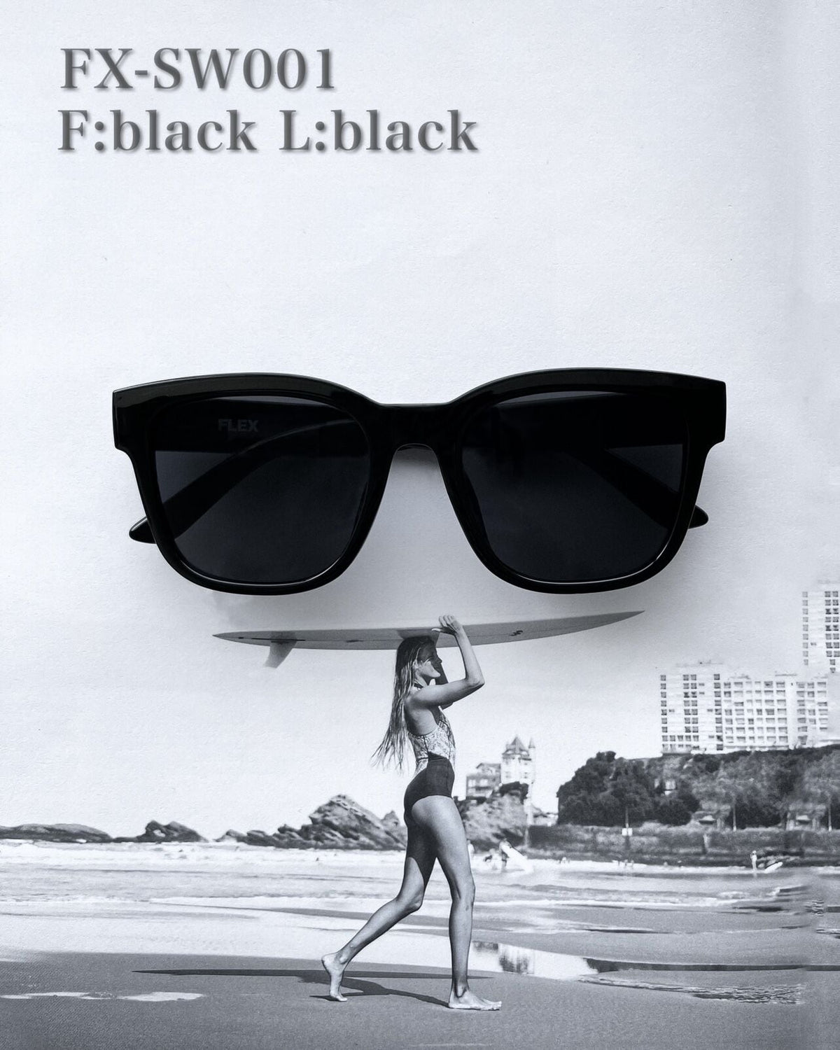 square wide sunglasses