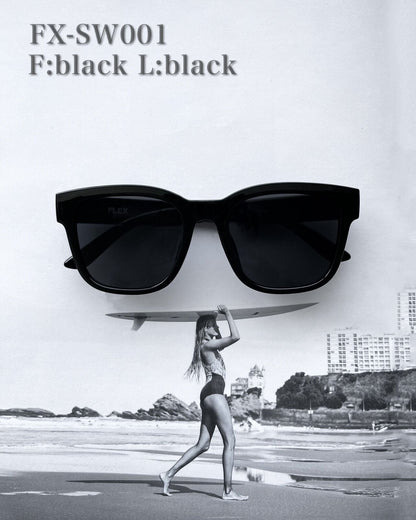 square wide sunglasses