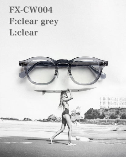 classic wellington clear sunglasses