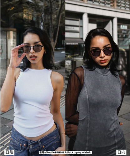 調光・偏光レンズ搭載 boston sunglasses
