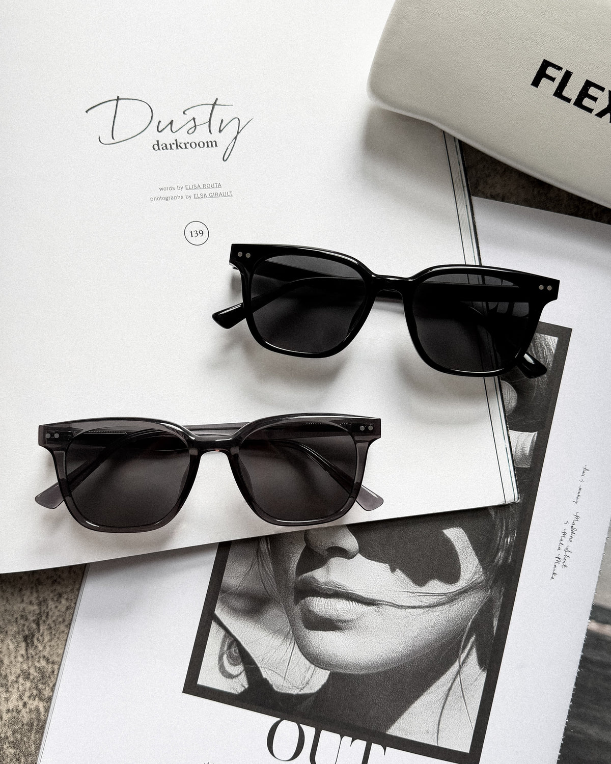 Acetate frame 【AVA】