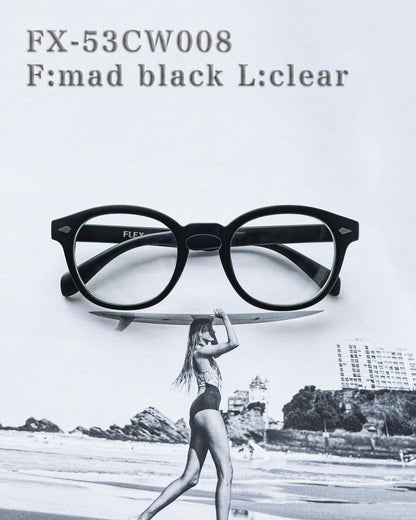 classic wellington clear sunglasses -53mm-
